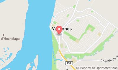 map, Chaput Automobile: Chrysler, Dodge, Jeep et Ram. Varennes