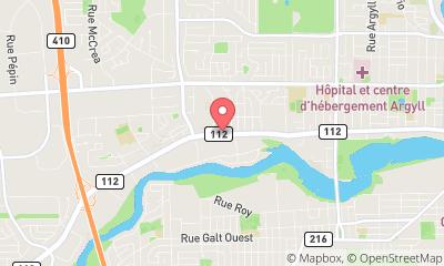 map, Sherbrooke Honda