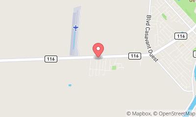map, Moto Centre St-Hyacinthe