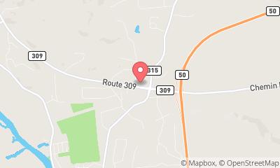 map, Roulottes A.S. Lévesque Gatineau
