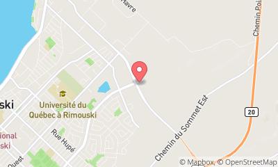 map, Harley Davidson Rimouski Inc