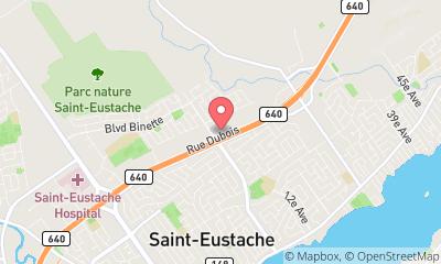 map, Motoplex St-Eustache
