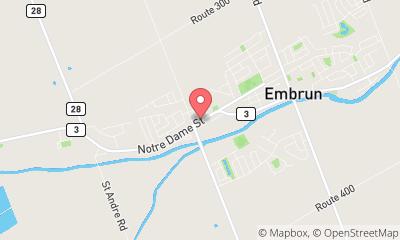 map, Loiselle Sports