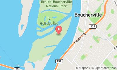 map, Îles-de-Boucherville National Park