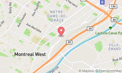 map, Gabriel Harley-Davidson Montréal