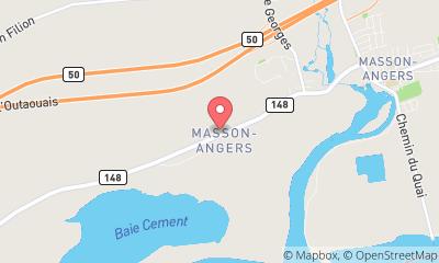 map, Chartrand Marine et Récréatif, Gatineau, Québec