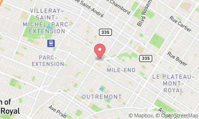 map, Le Baroudeur - Location de vans