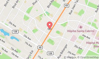 map, U-Haul De Saint-Léonard-Déménagement Et Entreposage