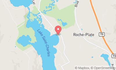 map, Club Nautique Lac St-Charles Inc