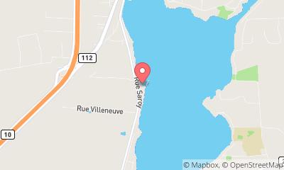 map, Club Nautique du Petit Lac Magog