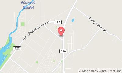 map, Location de Roulotte et VR a louer Sherbrooke