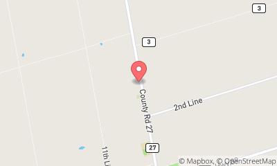 map, Fraserway RV - Cookstown