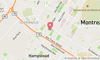 map, Allstate Assurance: Montreal Centre Agency