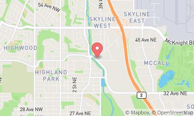map, Cycle Works Calgary