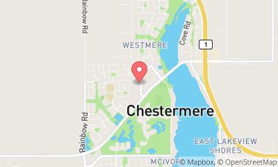 map, Tirecraft Chestermere