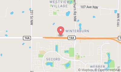 map, Fraserway RV - Edmonton
