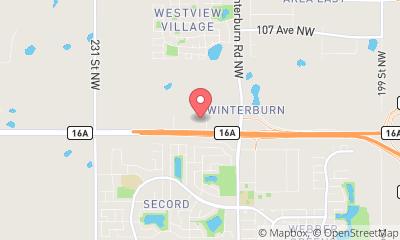 map, U-Haul Moving & Storage of Winterburn