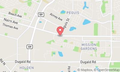 map, U-Drive Car Rental