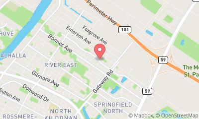 map, Cabin & Cottage Rentals Manitoba INC.