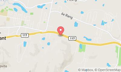 map, MOTOPLEX MONT-TREMBLANT