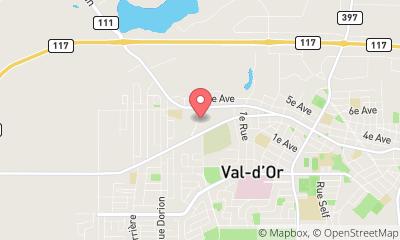 map, Location Sauvageau inc.