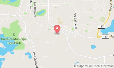 map, Location Sauvageau inc.