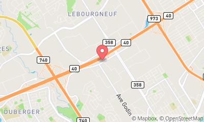 map, Hôtel & Suites Le Dauphin Québec