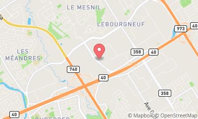 map, Grand Times Hotel - Québec