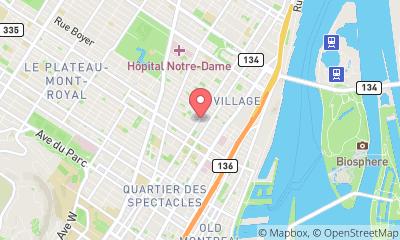 map, Hotel Star Montreal