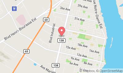 map, Best Western Plus Montreal East