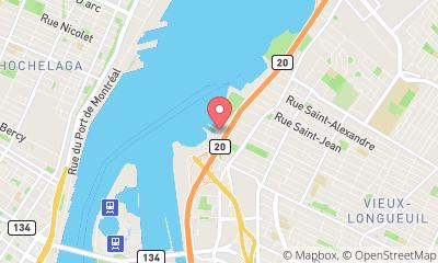 map, Club Nautique De Longueuil Inc