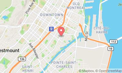 map, Burton Montréal Flagship Store