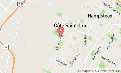 map, Aréna Samuel Moskovitch Arena