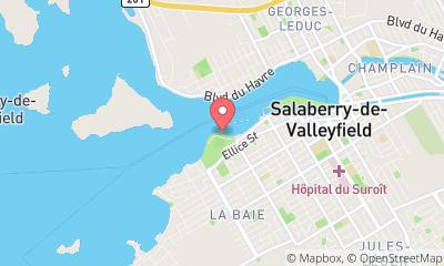 map, St-François Sailing Club