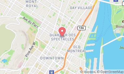 map, Place des Arts - Fifth room