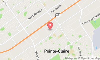 map, Club de Tir Pointe Claire Rifle Club Inc