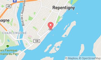 map, Base de plein-air Le Fou de l'île