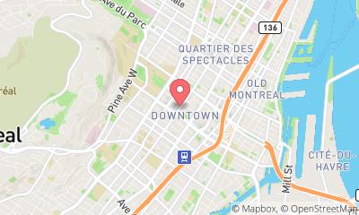 map, Cinéma Banque Scotia Montréal