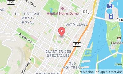 map, Cinéma Cineplex Odeon Quartier Latin