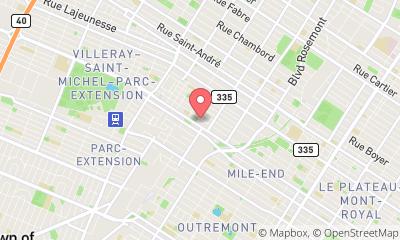 map, Workshop Theater Les Mil Visages