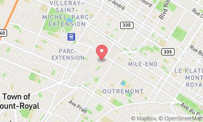 map, Art of Headshots Montreal Studio