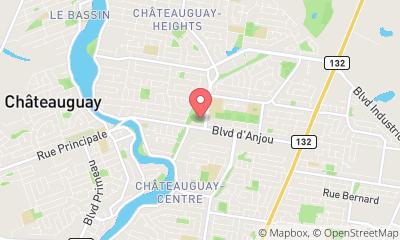 map, Chambre De Commerce Et Industrie Et Bureau D'Accueil Touristique De Chateauguay