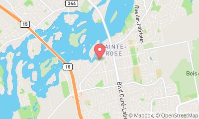 map, Parc de la Rivière-des-Mille-Îles