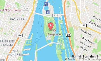 map, Parc Jean-Drapeau