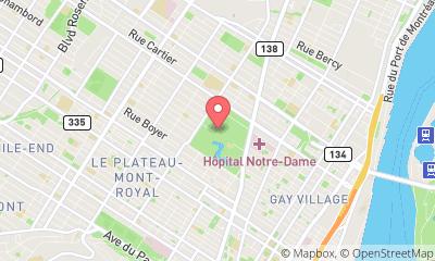 map, La Fontaine Park