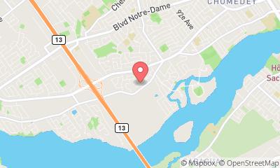 map, Laurus Camp - Laval