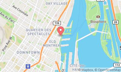 map, Auberge du Vieux-Port