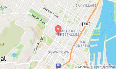 map, La Citadelle Residence - McGill University