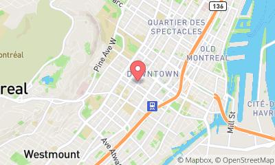 map, The North Face - Montreal