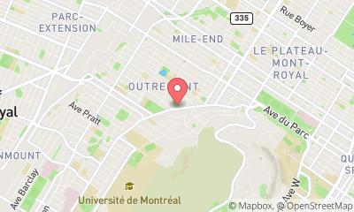 map, Parc F.X. Garneau tennis courts